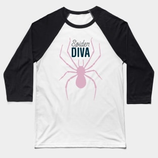 Spider Diva Baseball T-Shirt
